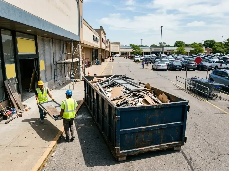 retail-store-renovation-debris-003 — frequently asked questions, Roll-off Dumpster Rentals in Versailles, KY
